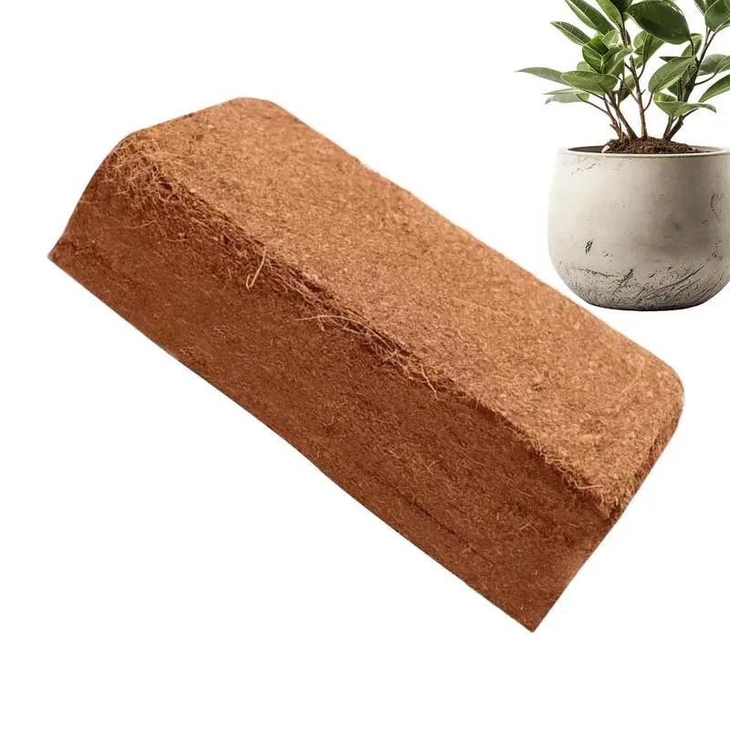 Coco Coir Block - อิฐกะปะปุ๋ยอัดแท่งจากใยมะพร้าวออร์แกนิก วัสดุปลูกพืชจากใยมะพร้าว ดินมะพร้าวที่มีคุณค่าทางโภชนาการ ปุ๋ยผสมจากใยมะพร้าว ใยมะพร้าว