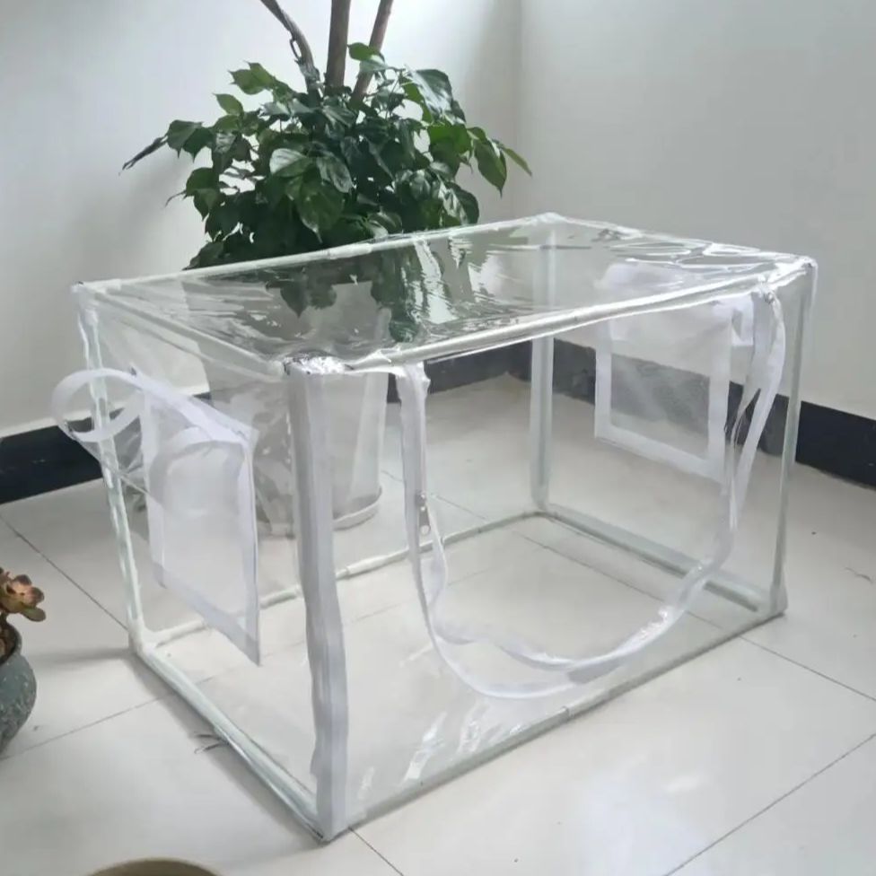 Grow Tent 4X4 - เรือนกระจกขนาดกะทัดรัดสำหรับปลูกต้นไม้ในกระถางและถุงปลูก - ประหยัดพื้นที่ พกพาสะดวก เหมาะสำหรับระเบียง ลานบ้าน