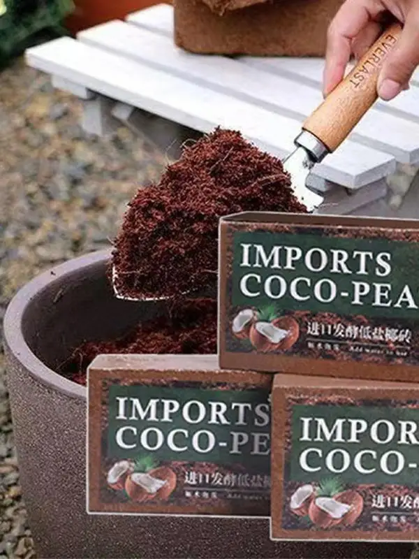 อิฐกะปะปุ๋ยอัดแท่งจากใยมะพร้าว - Coco Coir Block บทวิจารณ์และราคา