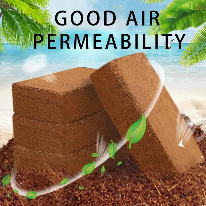 อิฐกะปะปุ๋ยอัดแท่งจากใยมะพร้าว - Coco Coir Block บทวิจารณ์และราคา