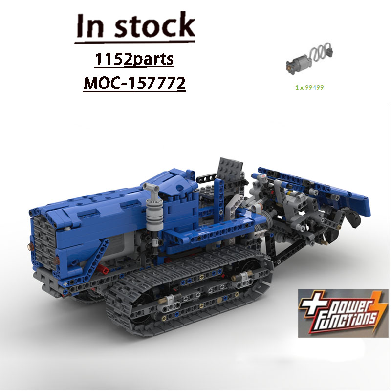 MOC-157772 รถแทรกเตอร์ตีนตะขาบ - Urban Farming Usa บทวิจารณ์และราคา