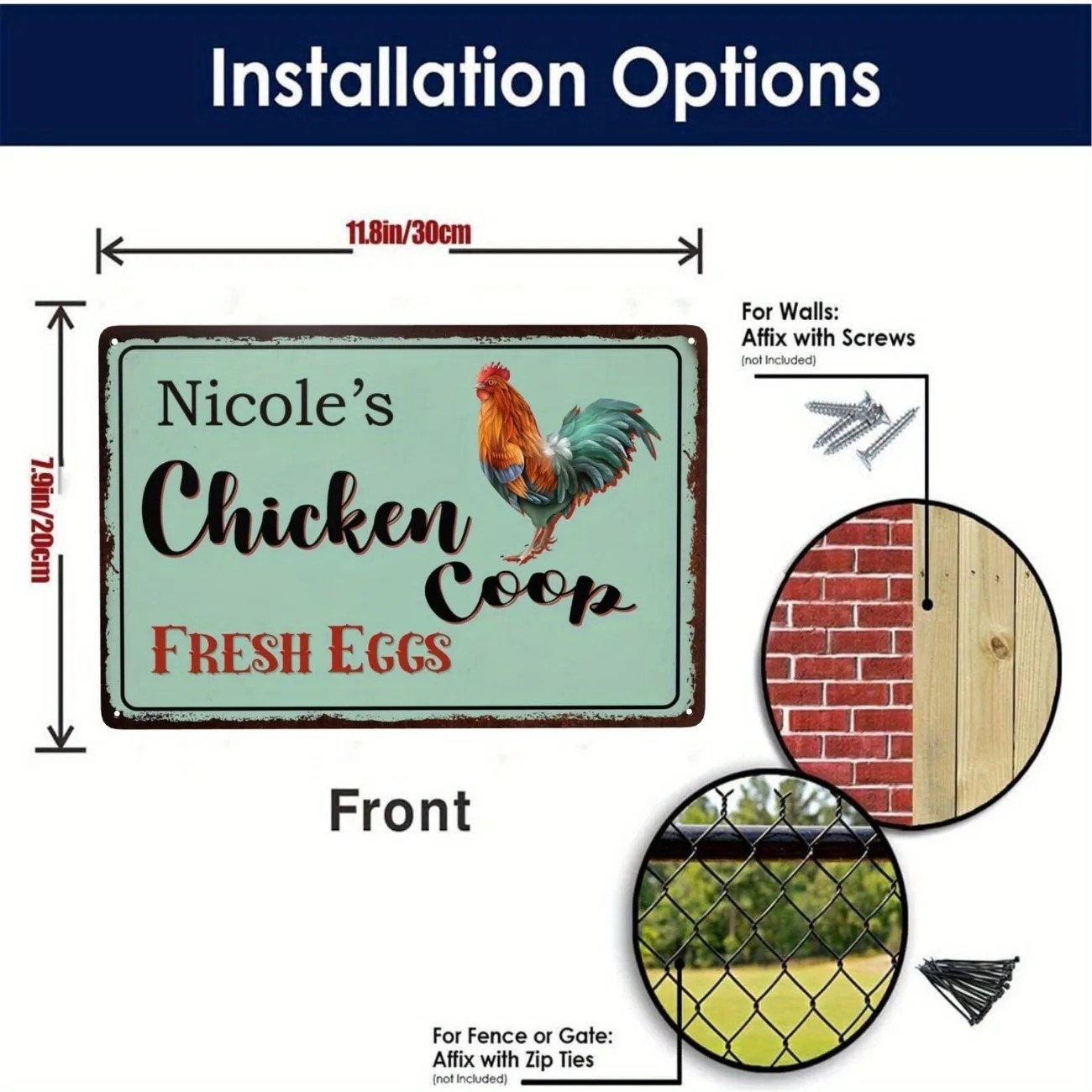 ป้ายติดผนังรูปโรงเรือนไก่แบบกำ - Urban Farming Usa บทวิจารณ์และราคา