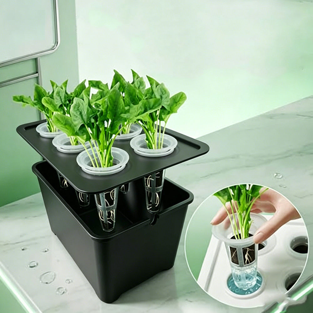 ชุดถังปลูกต้นไม้สีขาวดำ สำหรับ - Urban Farming Usa บทวิจารณ์และราคา