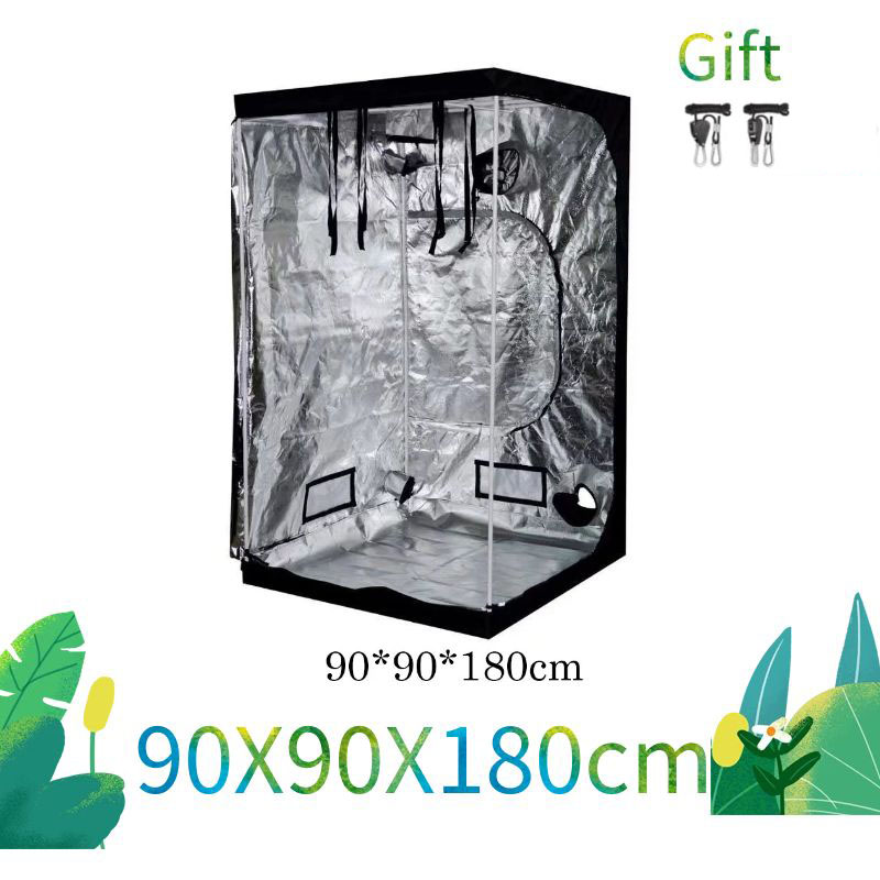 ใหม่ 90X90X180 ซม.Grow Room เต - Grow Tent 4X4 บทวิจารณ์และราคา